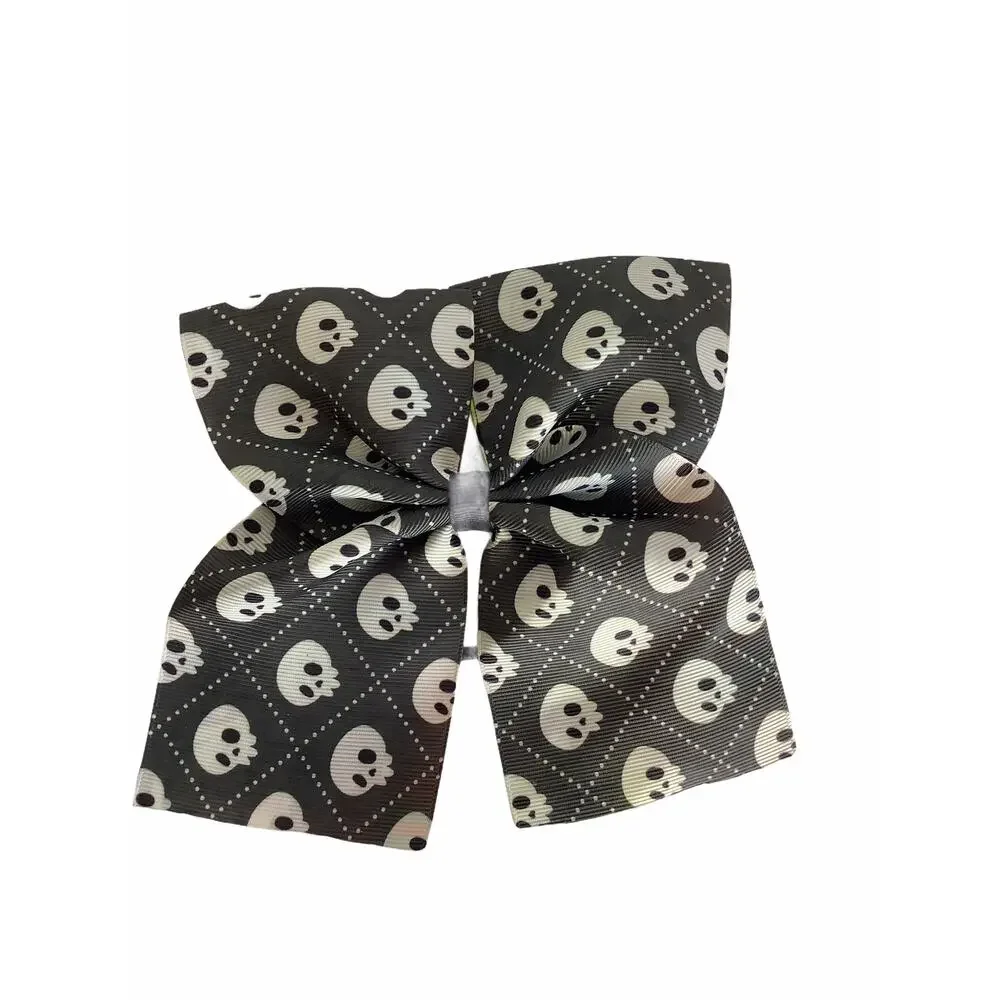 BUNDLE Girl’s Lot of 2 Halloween Themed Hair Bow Ties NEW